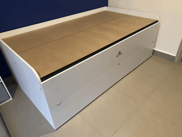 Cama doble con Almacenamiento oculto Mod: Doba - Imagen 2