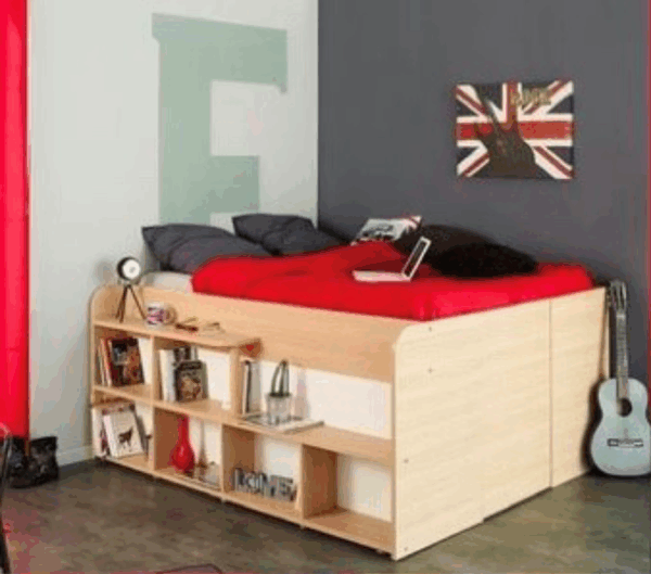 Cama Base con compartimentos Mod: Grace 2 - Imagen 6